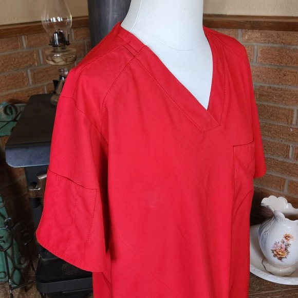 WonderWink W123 Women's Scrub Top Style 6355 Size L - Picture 3 of 6